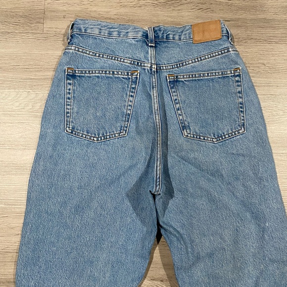 Women's Weekday Frame Pleat Denim Trousers Size 27‎ - Picture 10 of 10